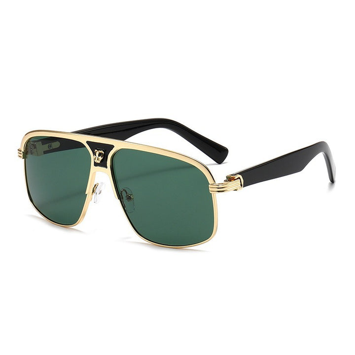 Men's Bold Fashion-Driven Shield Sunglasses Bowlift