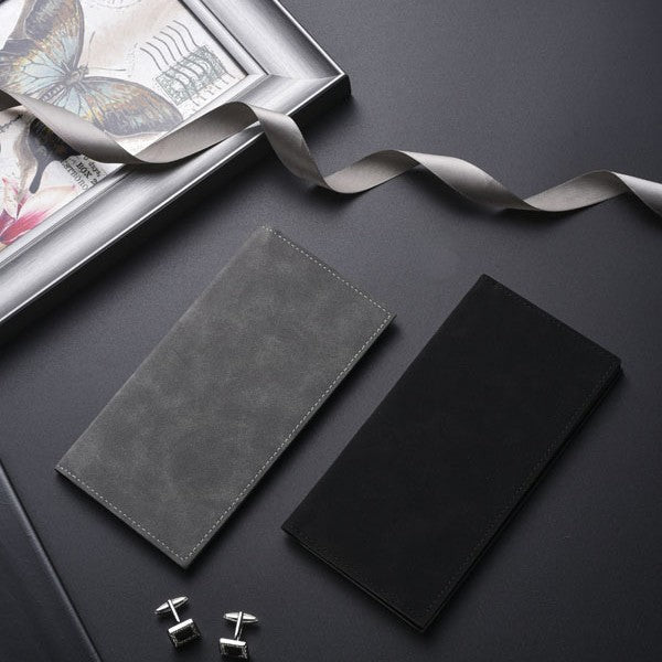 Elegant Long Leather Wallet Bowlift