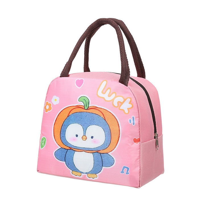 Cartoon-Themed Insulated Lunch Bag Bowlift