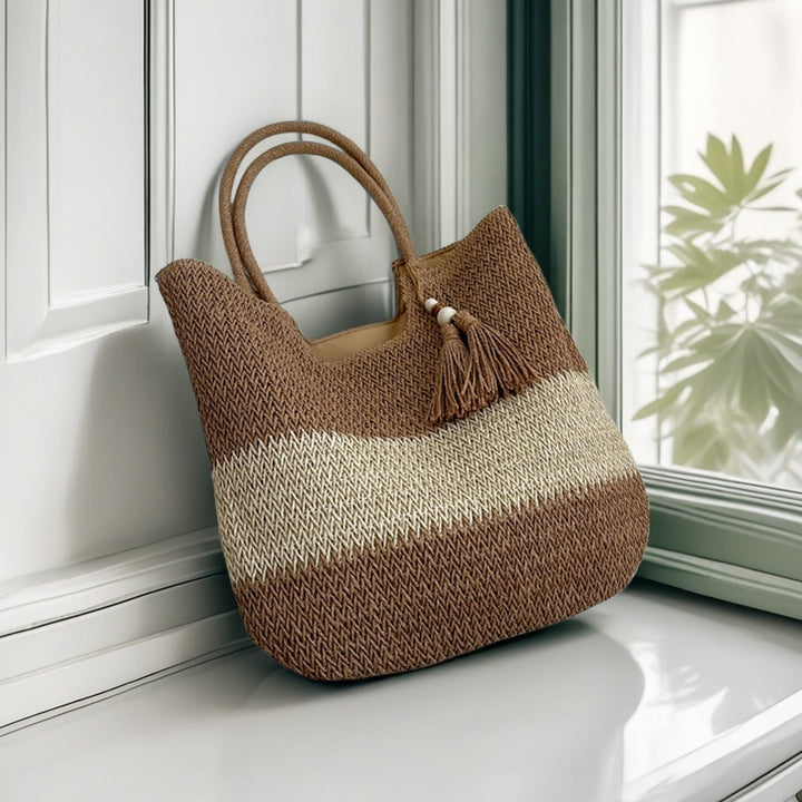Handcrafted straw bag Bowlift