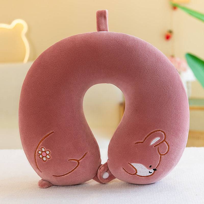 Women's Comfortable Neck Pillow with Funny Design Bowlift