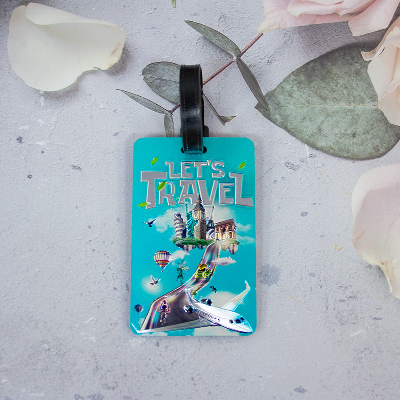 Artistic Travel Luggage Tag Bowlift
