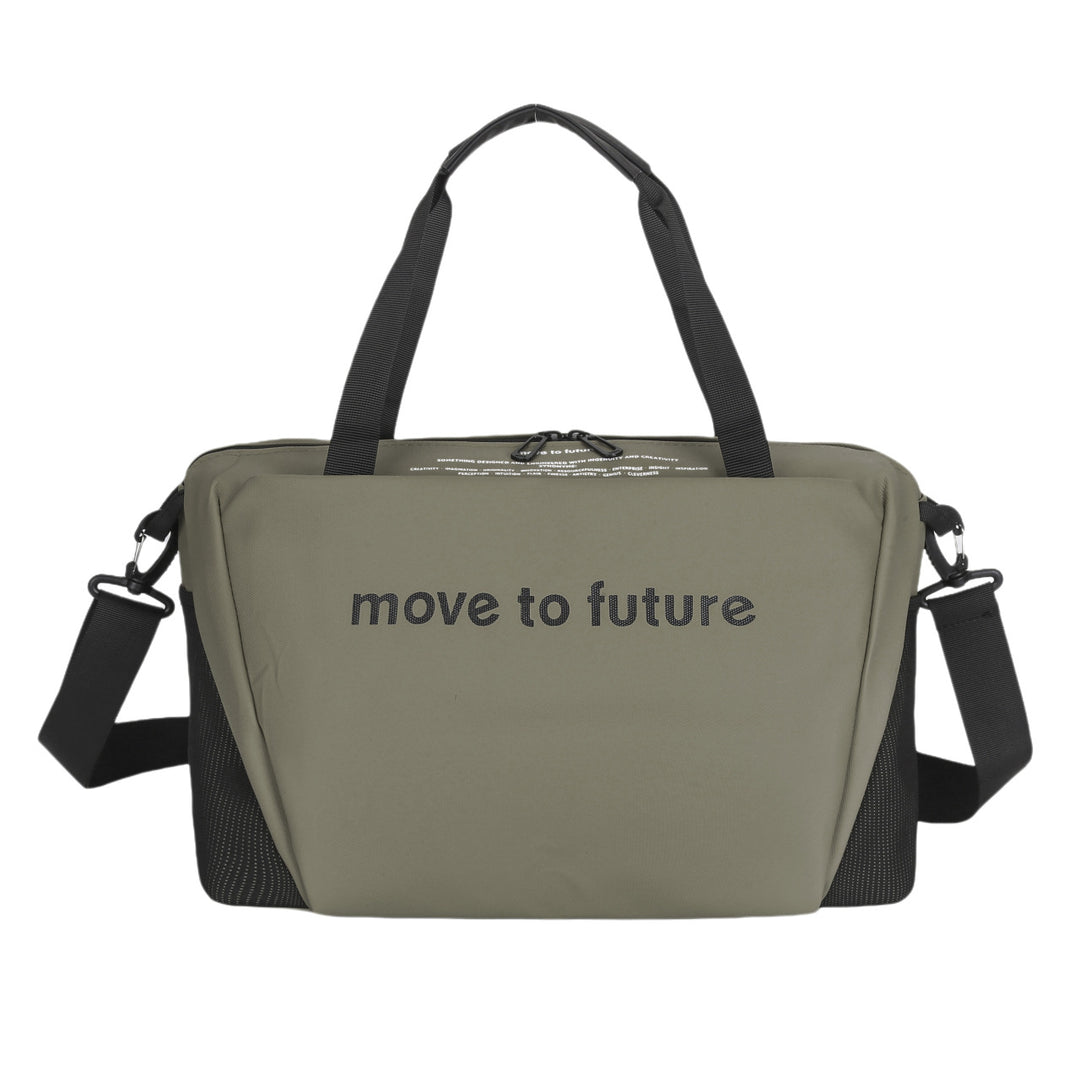 Sporty shoulder bag with innovative carrying system Bowlift