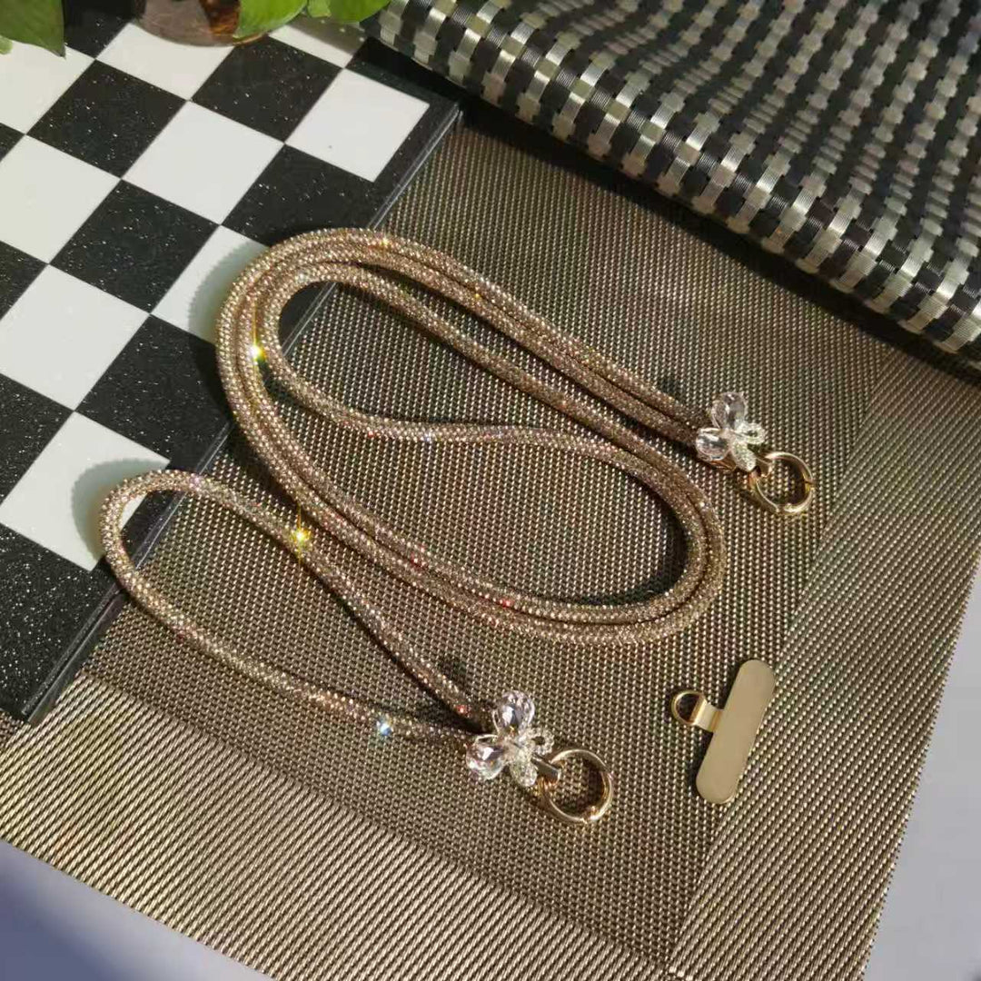 Glittering Multi-Functional Necklace Strap Bowlift