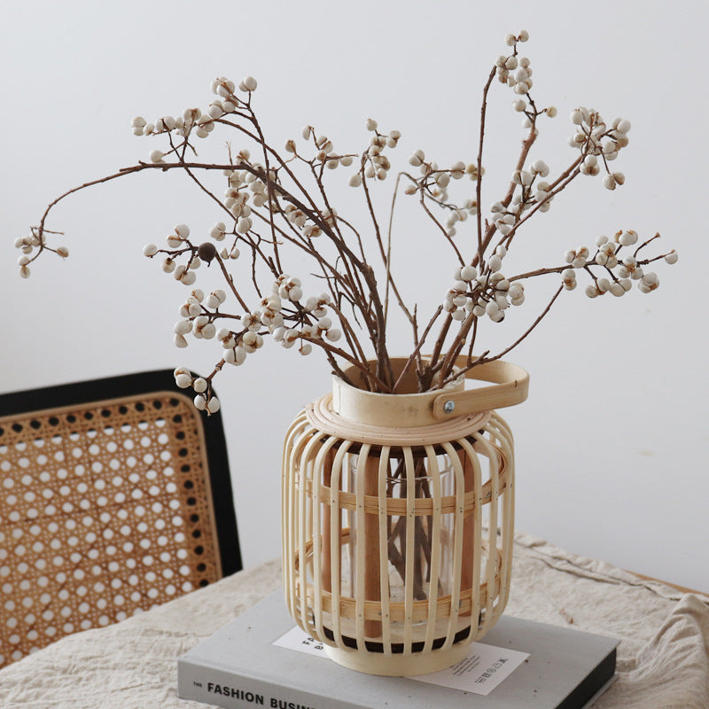 Decorative Lamp Shade Made of Natural Bamboo Bowlift