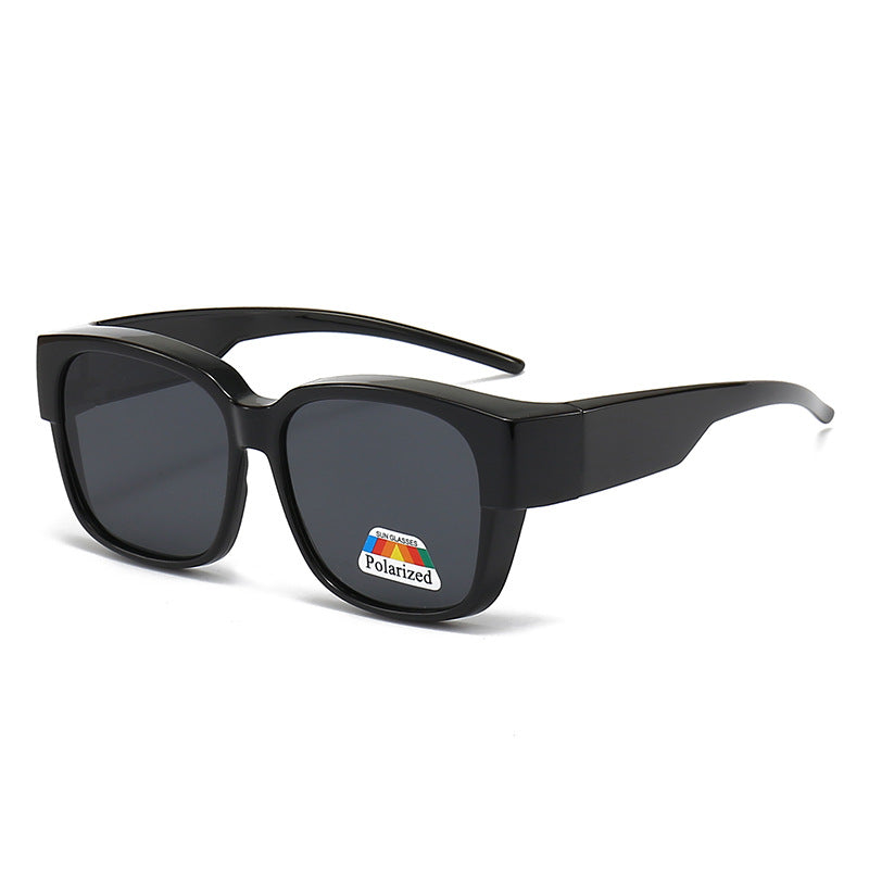 Women's stylish rectangular sunglasses with yellow lenses Bowlift