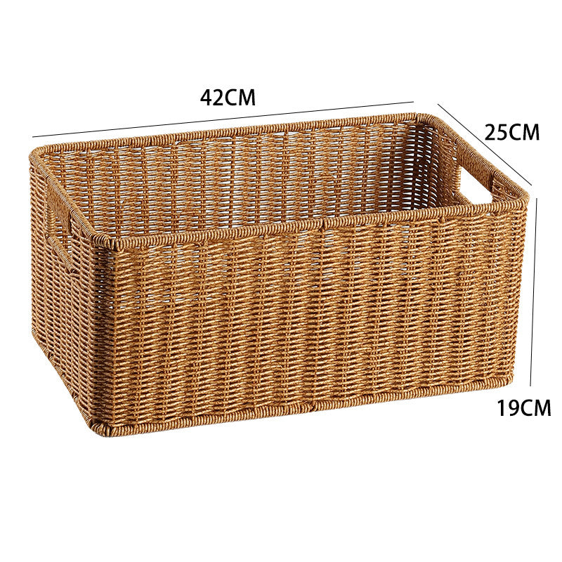 Decorative Woven Storage Cube Bowlift