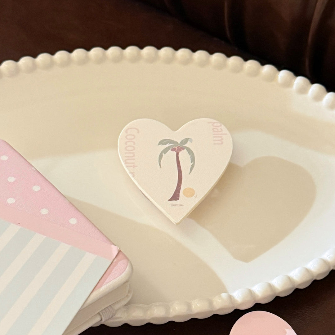 Heart-shaped Notepad Bowlift