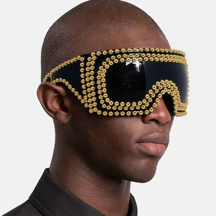Women's fashionable ski goggles with unique stud design Bowlift