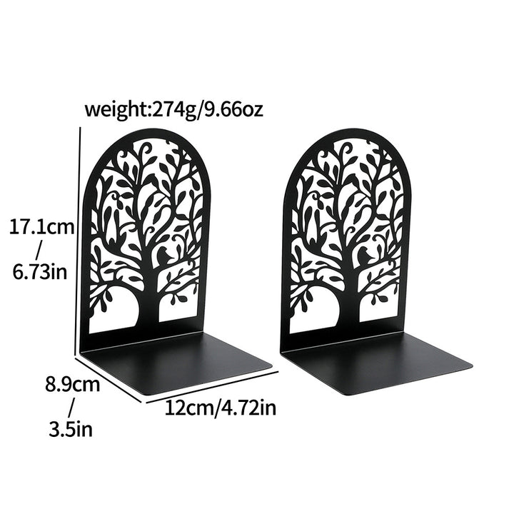 Artistic Tree Design Decorative Bookends