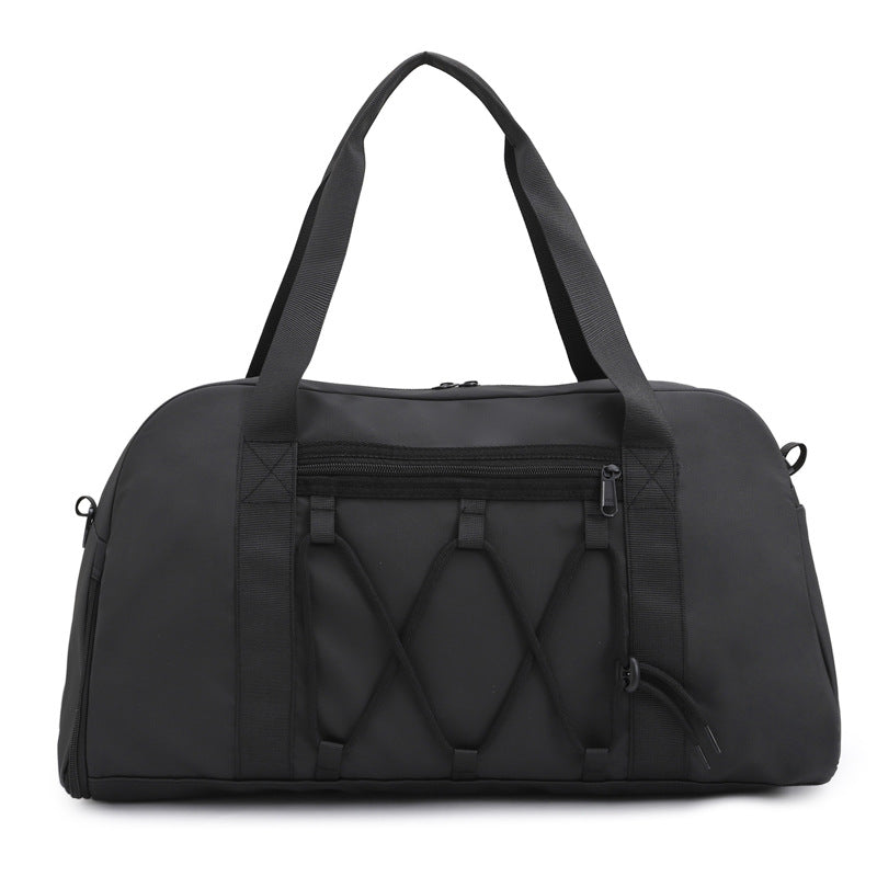Sporty travel bag with innovative compartment system Bowlift