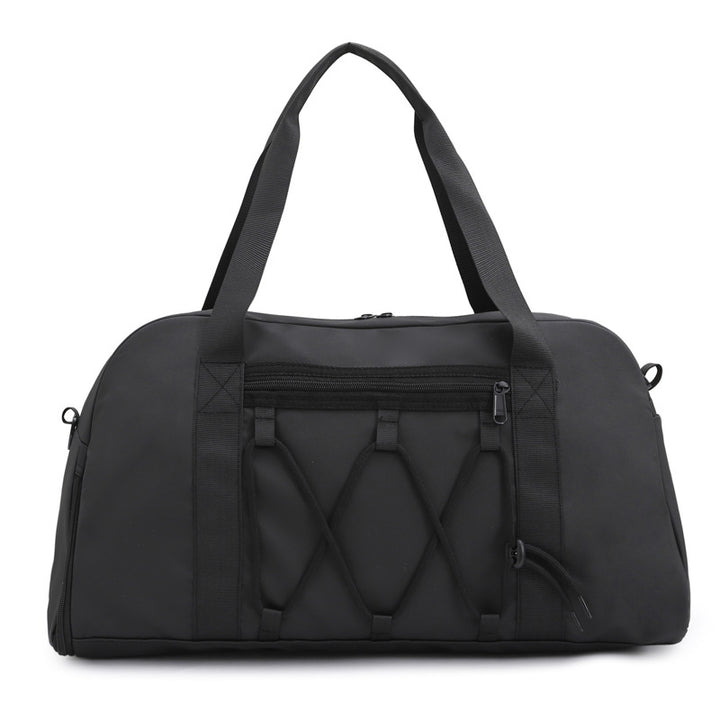 Sporty travel bag with innovative compartment system Bowlift