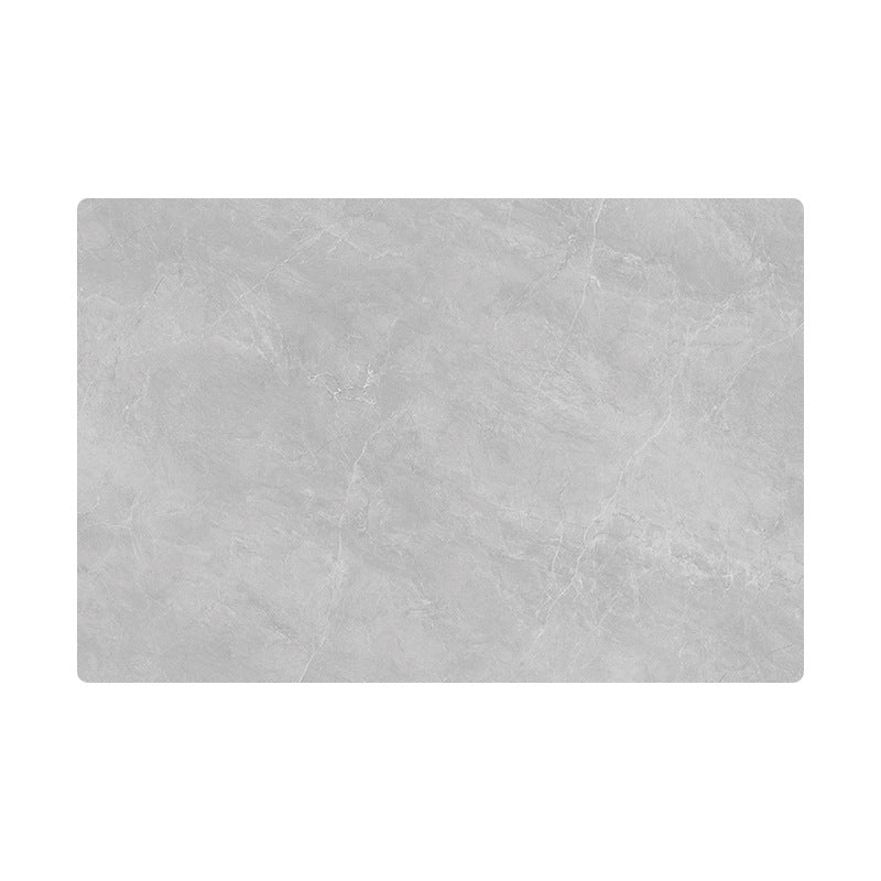 Luxurious Marble-Patterned Bath Mat Bowlift