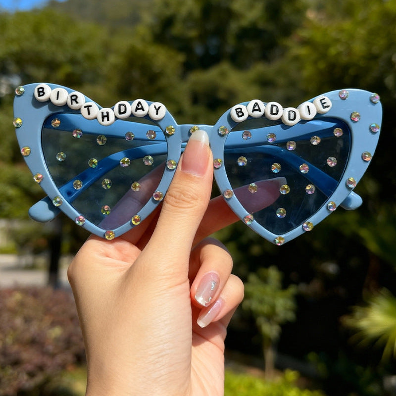 Heart-Shaped Statement Sunglasses Bowlift