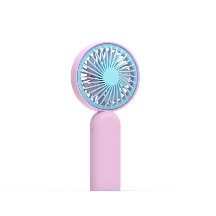 Unisex Portable Hand Fan with Rotatable Head and USB Charging Function Bowlift