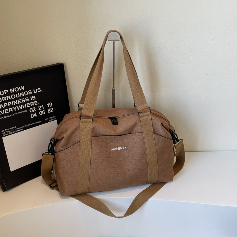 Sporty Weekend Bag With Ergonomic Carrying Options Bowlift