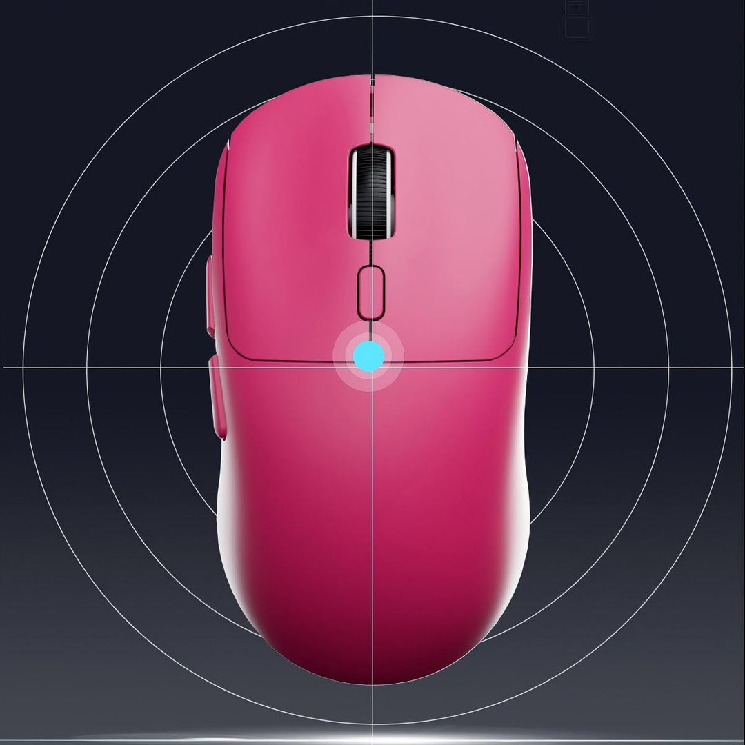 Ergonomic Gaming Mouse with High Precision Bowlift
