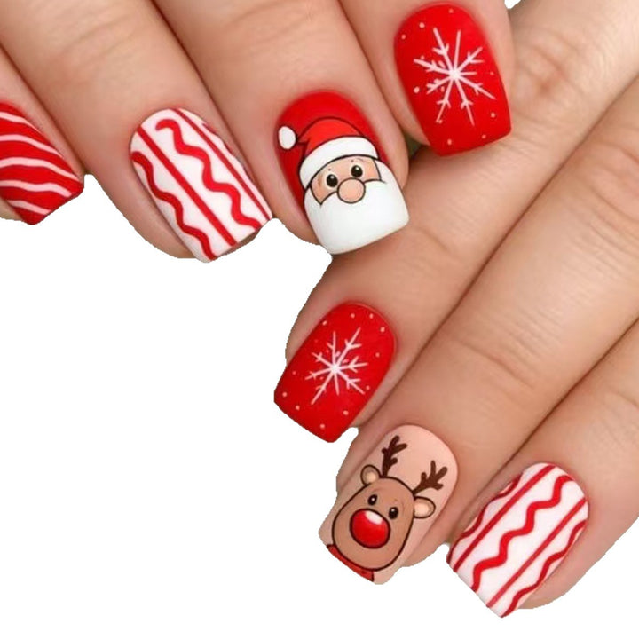 Festive Holiday-Themed Nail Art Bowlift 1788155423