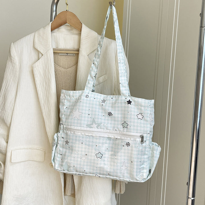 Illustrated Canvas Tote Bag Bowlift