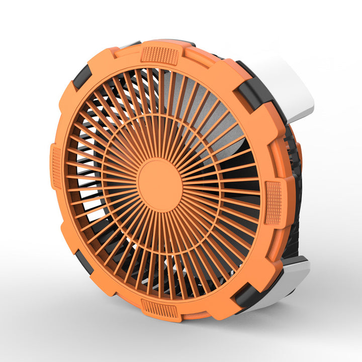Portable Solar-Powered Cooling Fan Bowlift