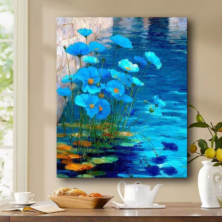 Floral Canvas Art Bowlift