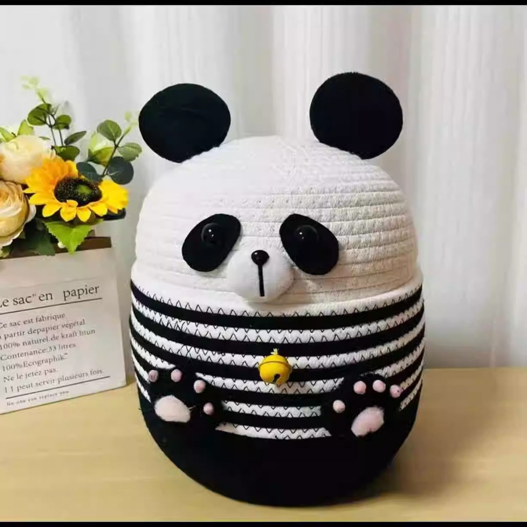 Funny Seat Pouf in Panda Design Bowlift