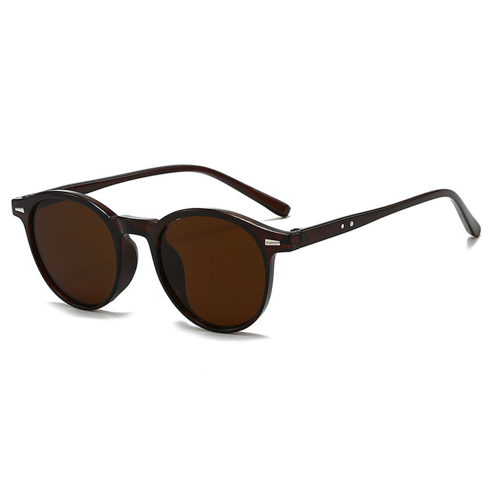 Fashionable Round Frame Sunglasses