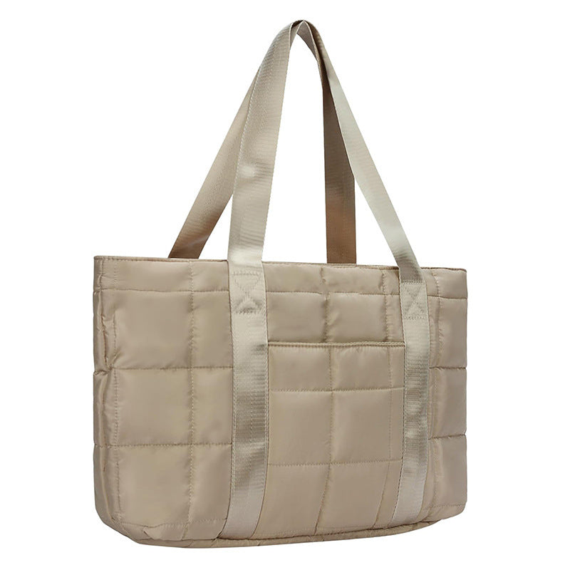 Padded tote bag with practical compartments Bowlift
