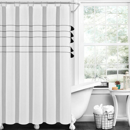 Elegant Minimalist Shower Curtain Bowlift