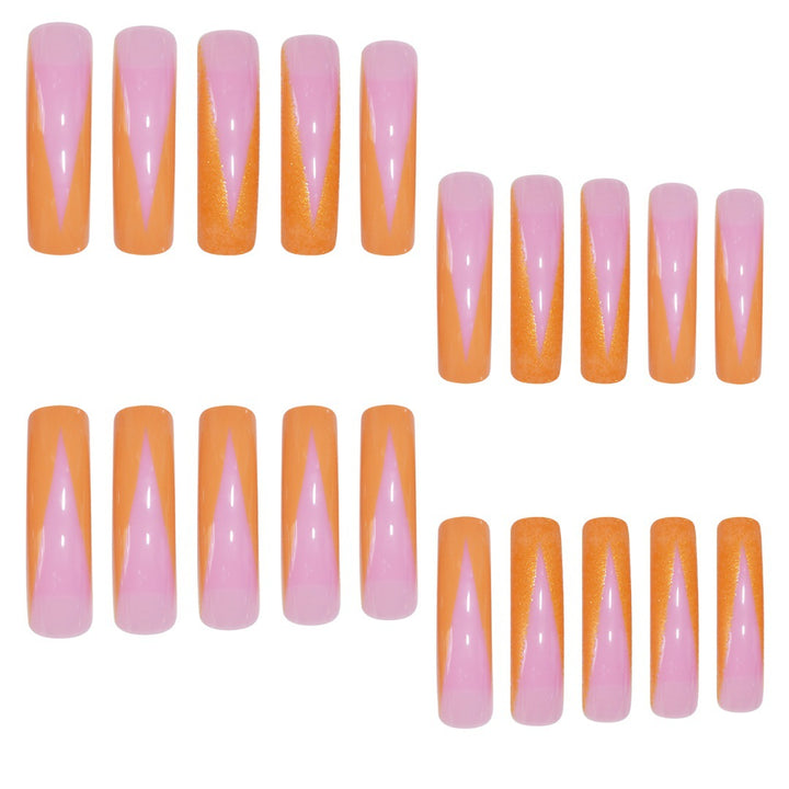 Abstract Stiletto Nail Extensions Bowlift