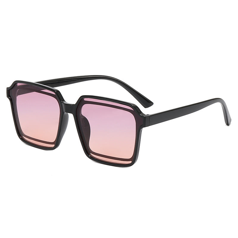 Women elegant square sunglasses with sturdy frame Bowlift