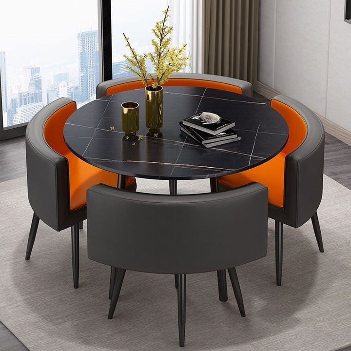 Modern Dining Table Set Bowlift