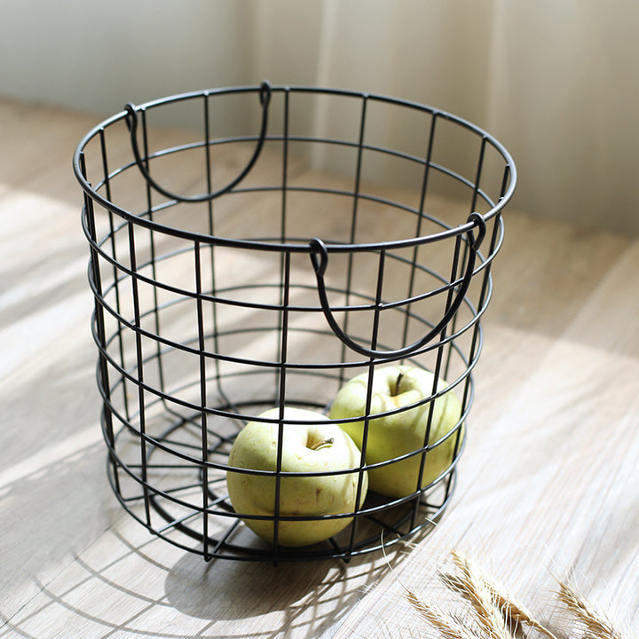 Stylish Metal Storage Basket Bowlift