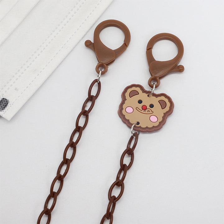Cartoon Character Keychain Bowlift