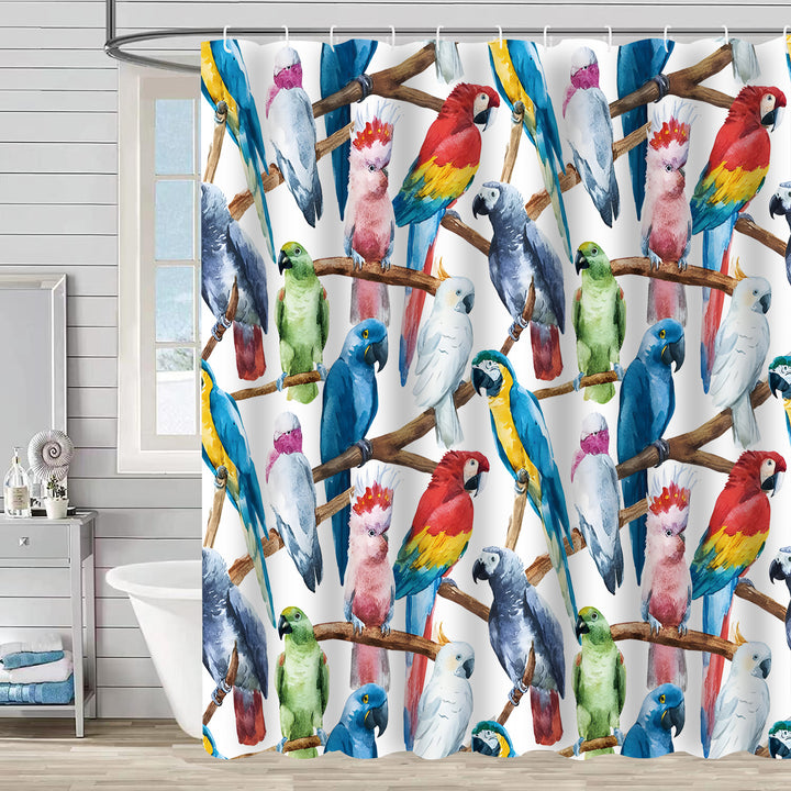 Nature-Inspired Shower Curtain Bowlift