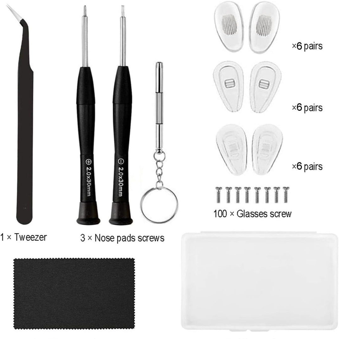 Complete Eyewear Repair Kit Bowlift
