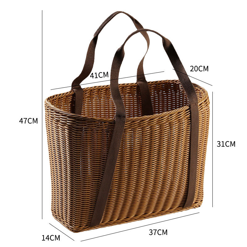 Woven Storage Basket Bowlift