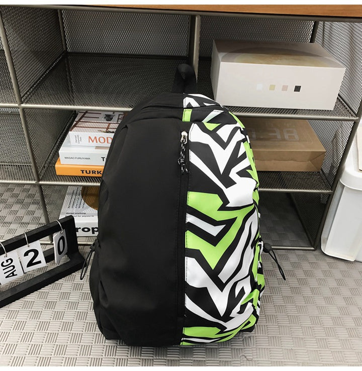Graphic Print Backpack Bowlift
