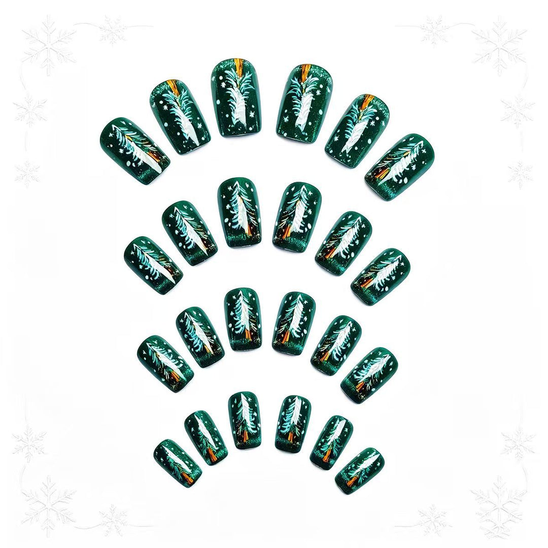 Festive Holiday Nail Art Bowlift