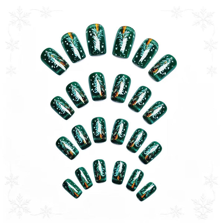 Festive Holiday Nail Art Bowlift