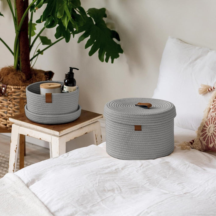 Ladies stylish and versatile storage basket set Bowlift