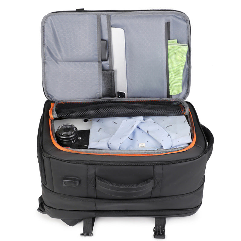 Versatile Multi-Compartment Travel Backpack Bowlift