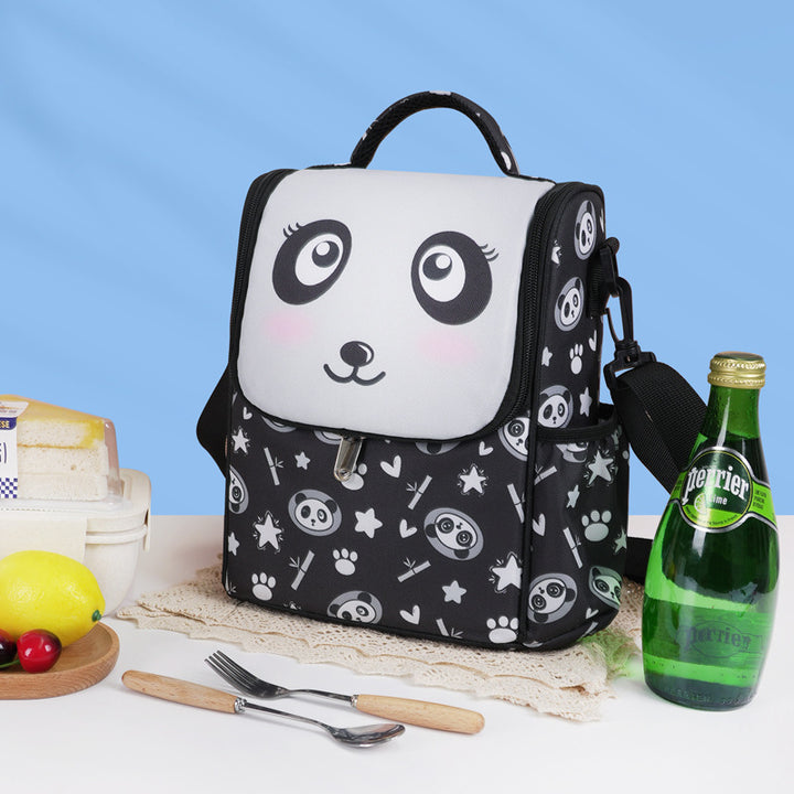 Cute Cartoon-Themed Lunch Carrier Bowlift
