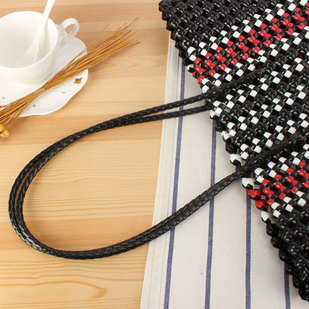 Tote bag made of sturdy woven material with stylish colored accents Bowlift