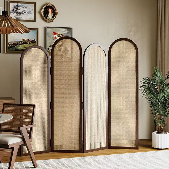 Elegant Rattan Room Divider Bowlift