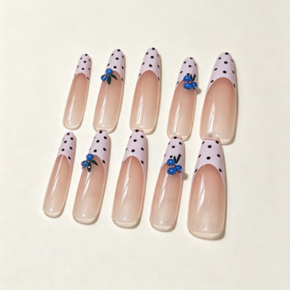 Floral Designer Press-On Nail Tips Bowlift