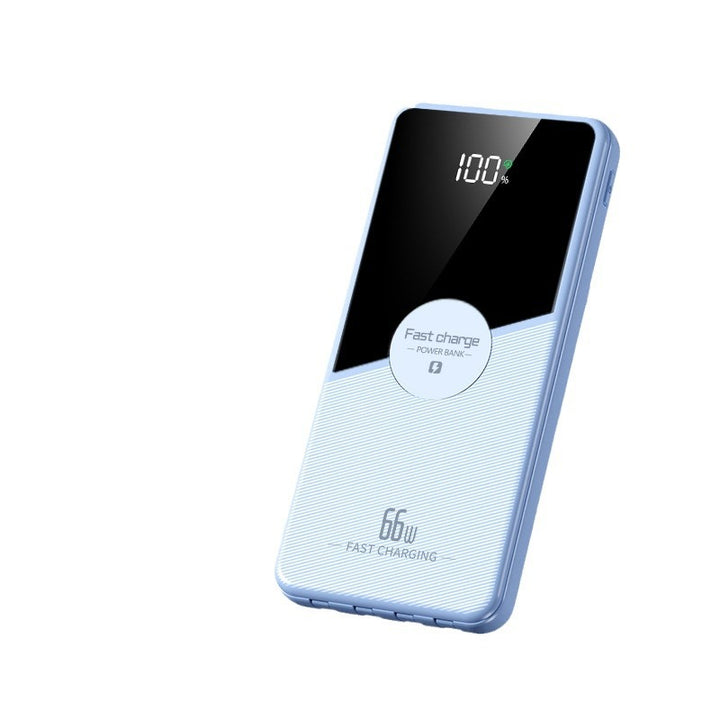 Portable power bank with integrated cables and fast charging function Bowlift