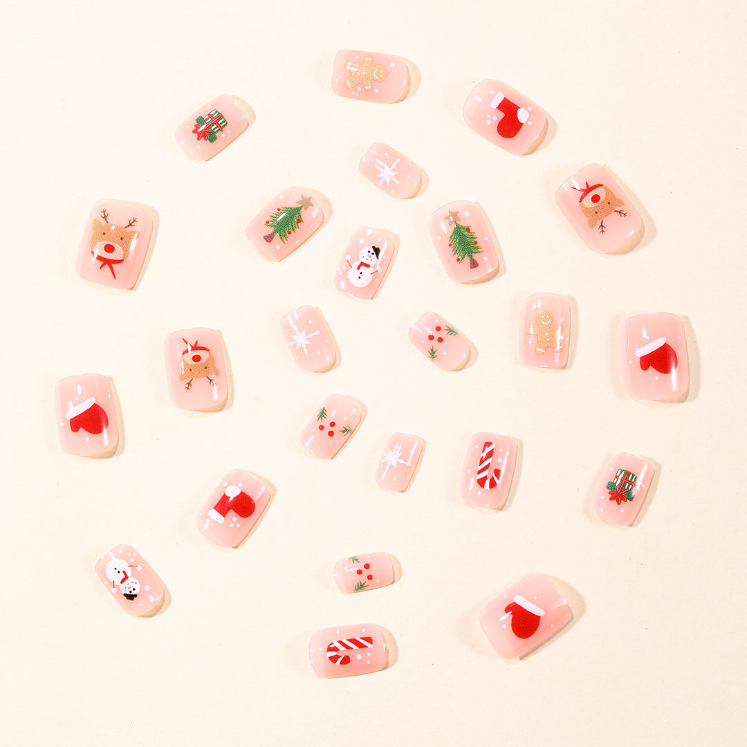 Festive Holiday-Themed Nail Art Extensions Bowlift 1789713259