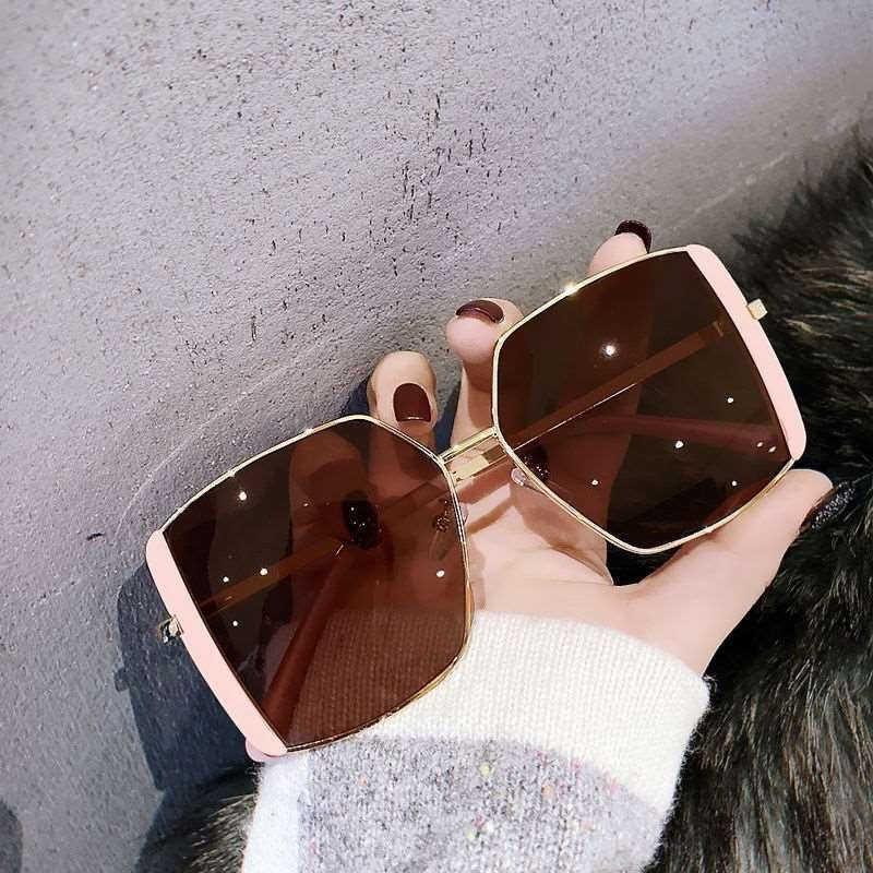 Women's trendy square sunglasses Bowlift