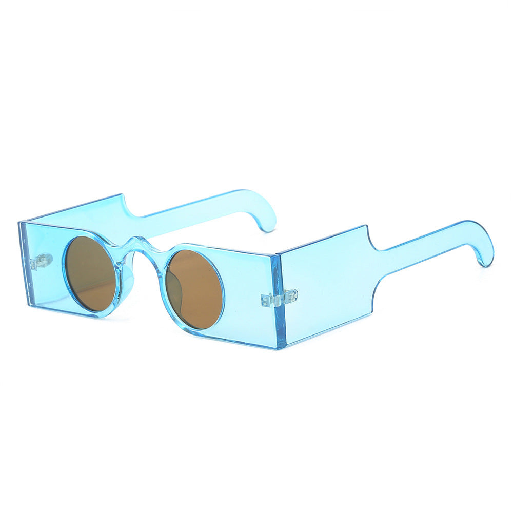 Avant-Garde Angular Frame Sunglasses Bowlift